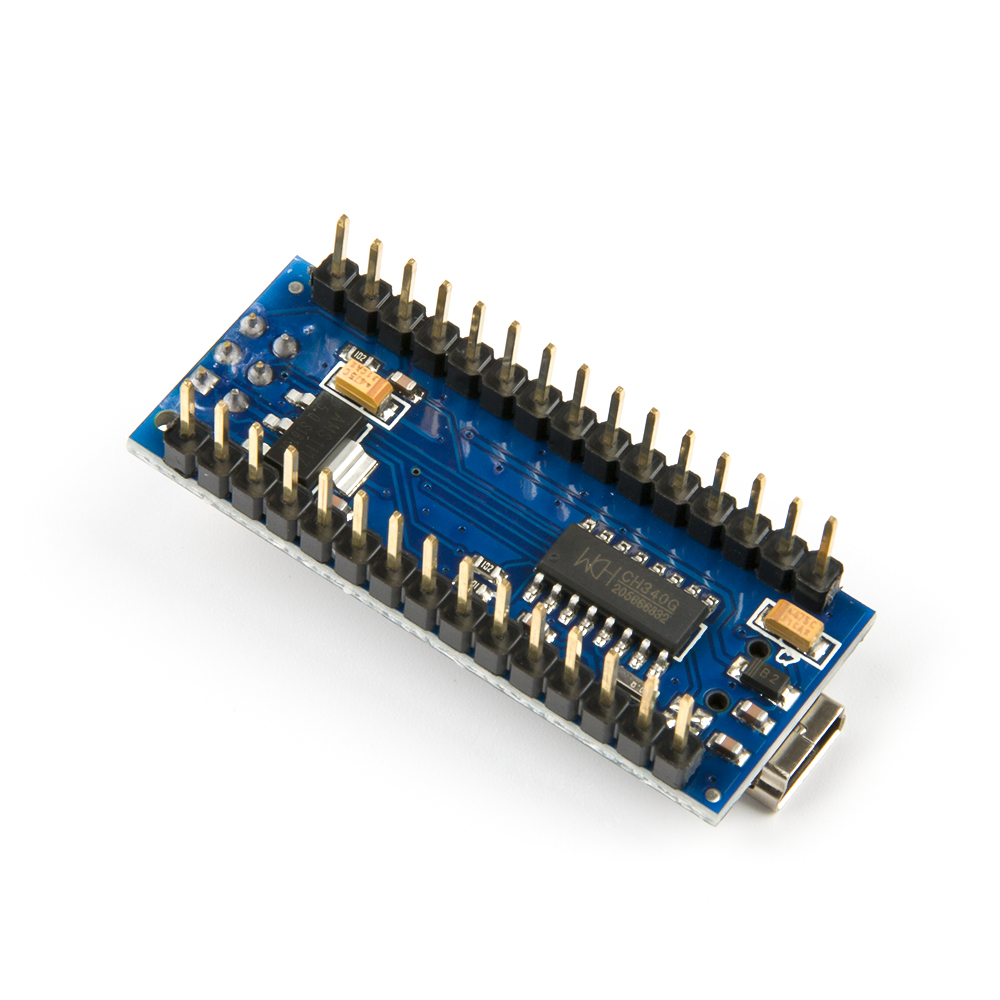 Контроллер Arduino Nano V3.0 CH340 Atmega328P-AU, с кабелем